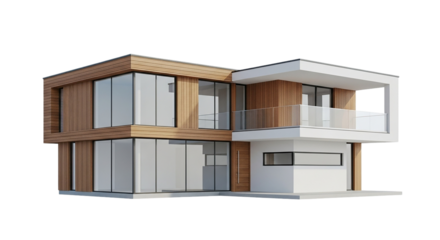 Sleek modern house offering a luxury lifestyle in harmony with nature using floor to ceiling windows