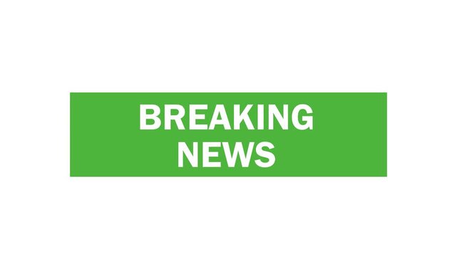 tv broadcast breaking news intro with 3d headlines and digital globe. ultra hd 3d breaking news intro design animation. futuristic breaking news opener with 3d badge. 
