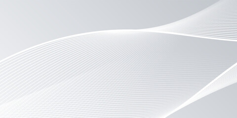 gray and white abstract background modern vector illustration. abstract wavy lines background. abstract white background.
