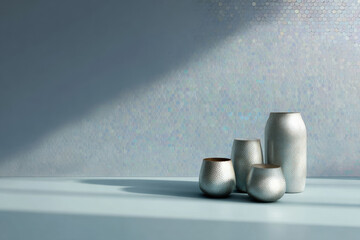 factory produces stunning holographic decorations for home interiors featuring elegant holographic element against