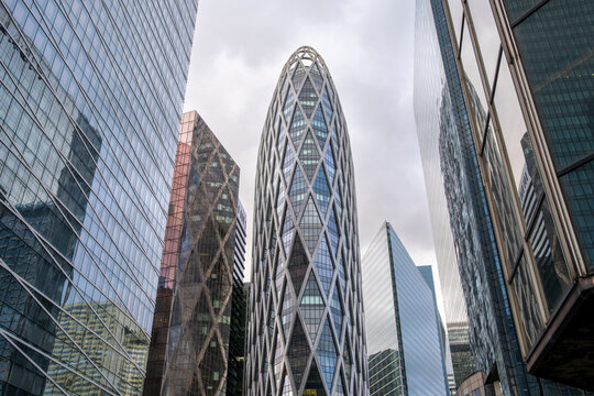 Architecture in La Defense, paris rises with modern towers shaping a corporate skyline where reflections and verticality connect business and urban finance