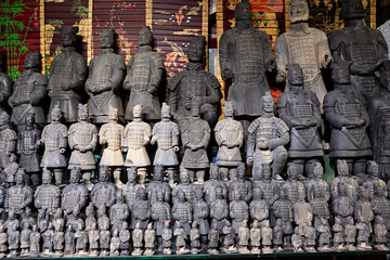 Figuras de los Guerreros de Terracota.