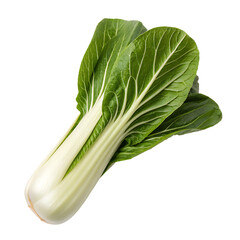 Fresh green cabbage isolated on a transparent background
