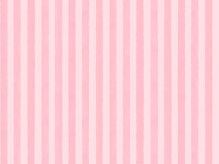ピンクの水彩風ストライプ背景
