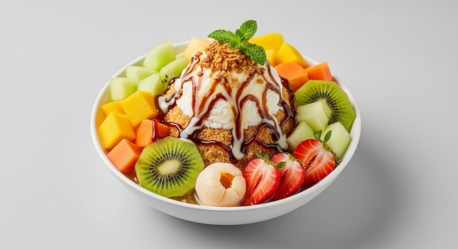 salad with vegetables