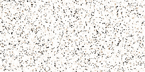 Terrazzo flooring texture polished stone and grain noise pattern old surface marble for background. brown and white paper and marble texture. quartz surface for bathroom or kitchen countertop.