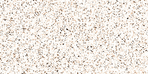Terrazzo flooring texture polished stone and grain noise pattern old surface marble for background. brown and white paper and marble texture. quartz surface for bathroom or kitchen countertop.