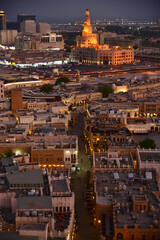 Obraz premium Souq Waqif is a souq in Doha, in the state of Qatar. The souq is known for selling traditional garments, spices, handicrafts, and souvenirs