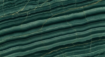 Emerald Vein: An artistic showcase of emerald marble with its stunning veined patterns, a timeless treasure of nature's artistry and a testament to the Earth's grandeur.