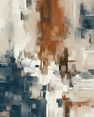 Colorful modern artwork, abstract paint strokes, oil painting on canvas. Acrylic art, artistic texture. Brush daubs and smears grunge background, hand painted pattern