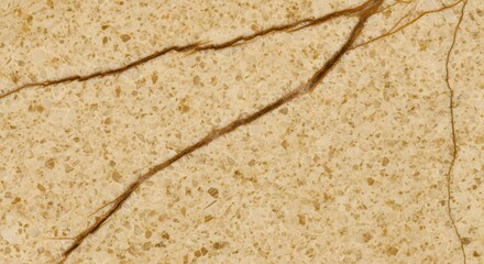 Textured Granite Surface with Veins: A detailed view of a textured granite surface, showcasing a rich interplay of colors and a network of intricate veins that crisscross the stone.