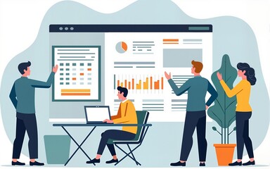 Business Planning Concept. High quality