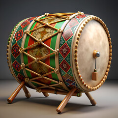 3d bedug ramadan drum