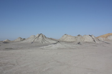 Mud volcanoes of the Absheron Peninsula