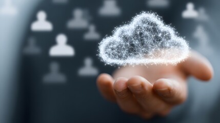 Professionals collaborating using cloud-based workflow tools