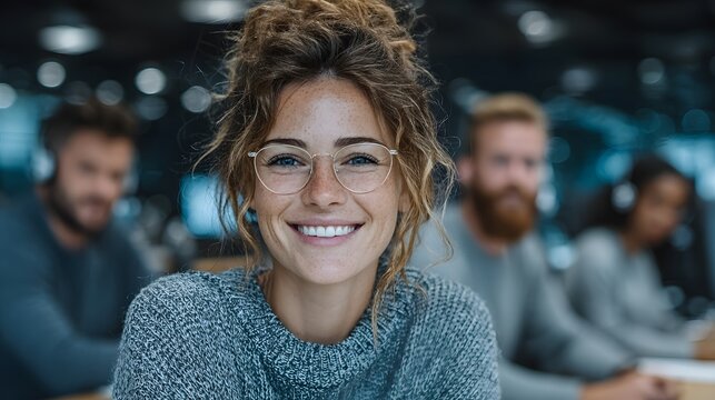 Office teamwork enhanced with virtual assistant technology