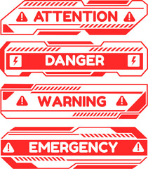 Conceptual layout with hud elements