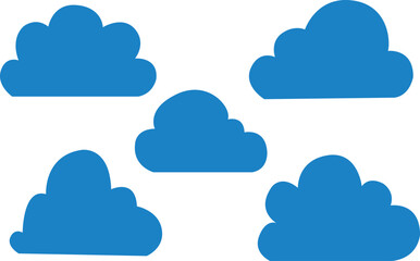 blue cloud set