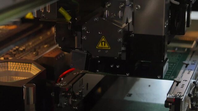 Automated Surface Mount Technology Pcb Machine Electronic Factory Production Process