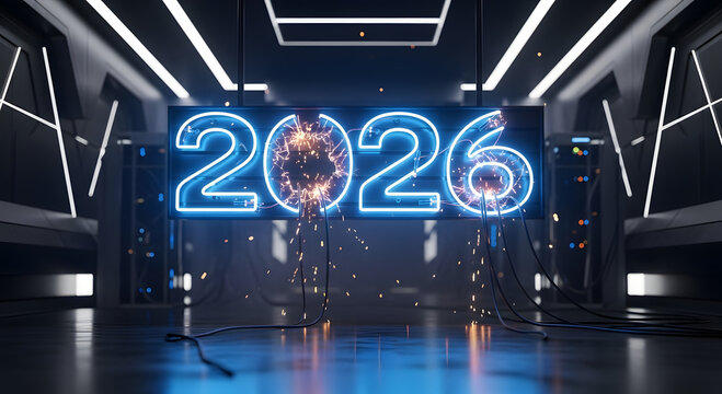 The Future of Innovation: Scientists Working in a 2026 Research Facility.