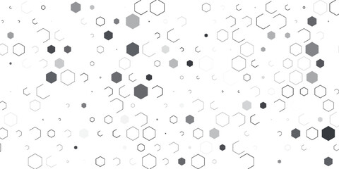 3D black and white hexagon soccer ball pattern background graphic illustration.