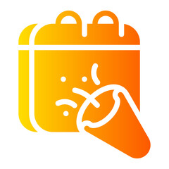 new year gradient icon