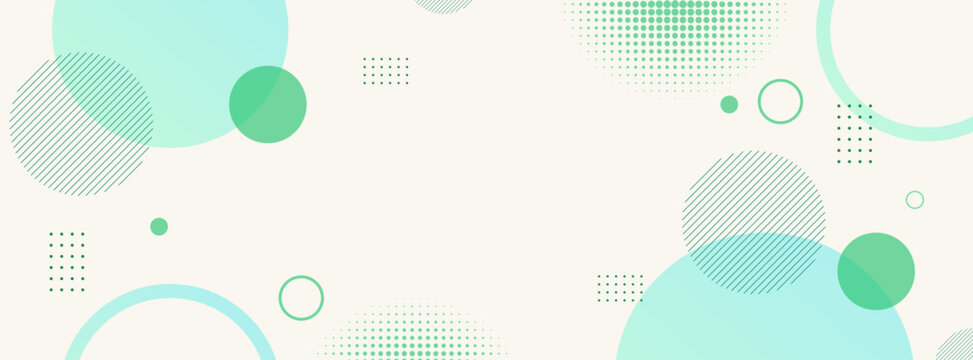 Soft contemporary abstract background featuring floating green circles and subtle geometric patterns, perfect for refreshing digital designs and modern presentations