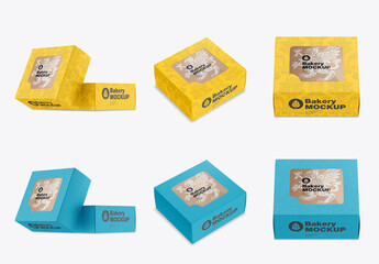Bakery Box Mockup