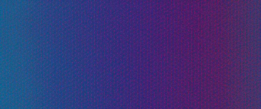 Digital mesh ripple square polygon all color spectrum design background