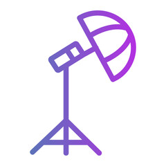 umbrella Gradient icon