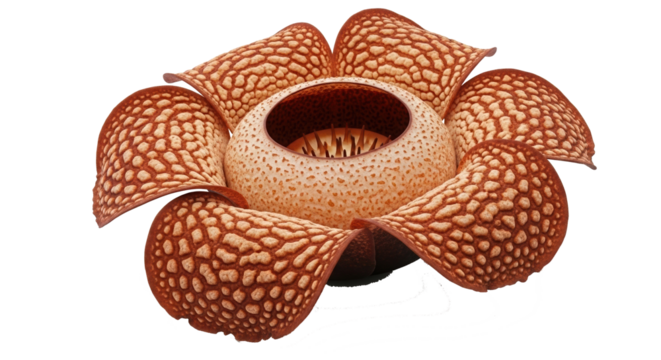 Rafflesia Arnoldii Detailed View of the Worlds Largest Flower.