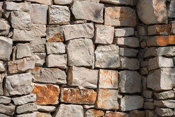 pattern antique stone wall background detailed