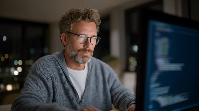 A programmer comparing two code sequences side by side on a split screen, highlighting mismatched functions and stepping through breakpoints — precise debugging analysis, clean refactoring process,