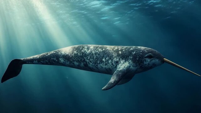 Ocean Mammal Narwhal