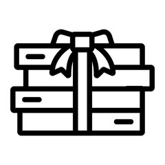 gift Line Icon