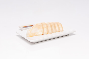  Premium sashimi assortment with uni, toro, and eel, garnished with edible flowers and sprouts