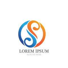 Business corporate S letter logo