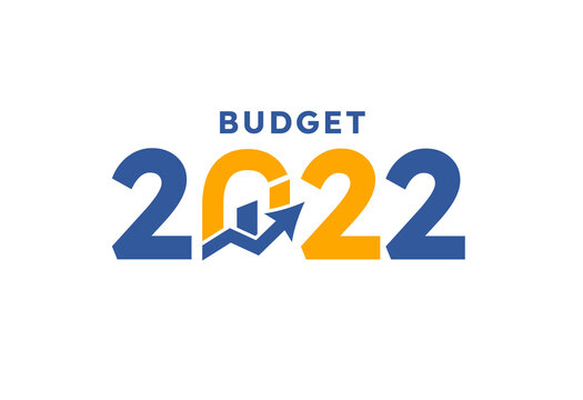 Budget 2022 logo design, 2022 budget banner design templates png