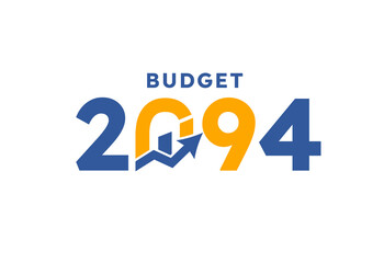 Budget 2094 logo design, 2094 budget banner design templates png