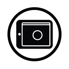 Tablet Camera Icon
