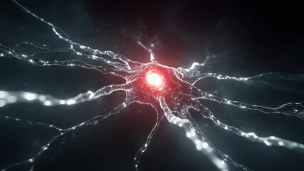 Exploration of neural networks revealing intricate connections and vibrant activity at the core of artificial intelligence