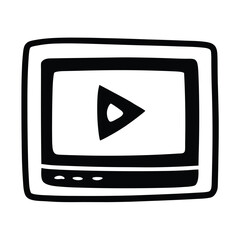 Video Preview Screen Icon