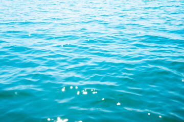 Blue sea water background texture
