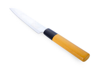kitchen knife isolated on white.