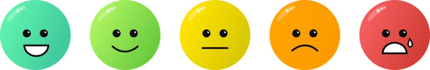 Pain scale measurement. Vector illustration.