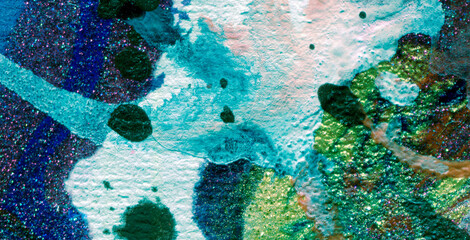 Immerse Yourself in the Mesmerizing Dance of Colors and Textures on an Abstract Canvas
