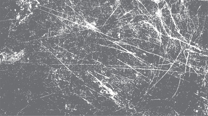Distressed grey background with white scratches and speckles creating a grunge texture effect scratched
