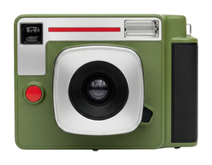 Vintage camera capture equipment isolated on transparent background