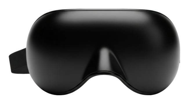 Virtual reality experience technology glasses modern isolated on transparent background