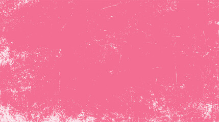 Pink distressed background with white speckles and scratches abstract texture grunge